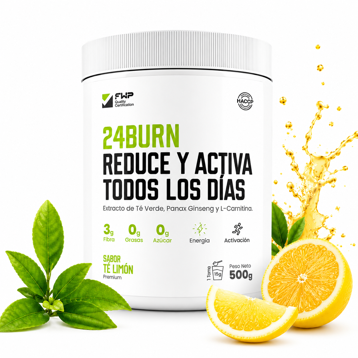 24BURN: Reduce y activa todos lo días.