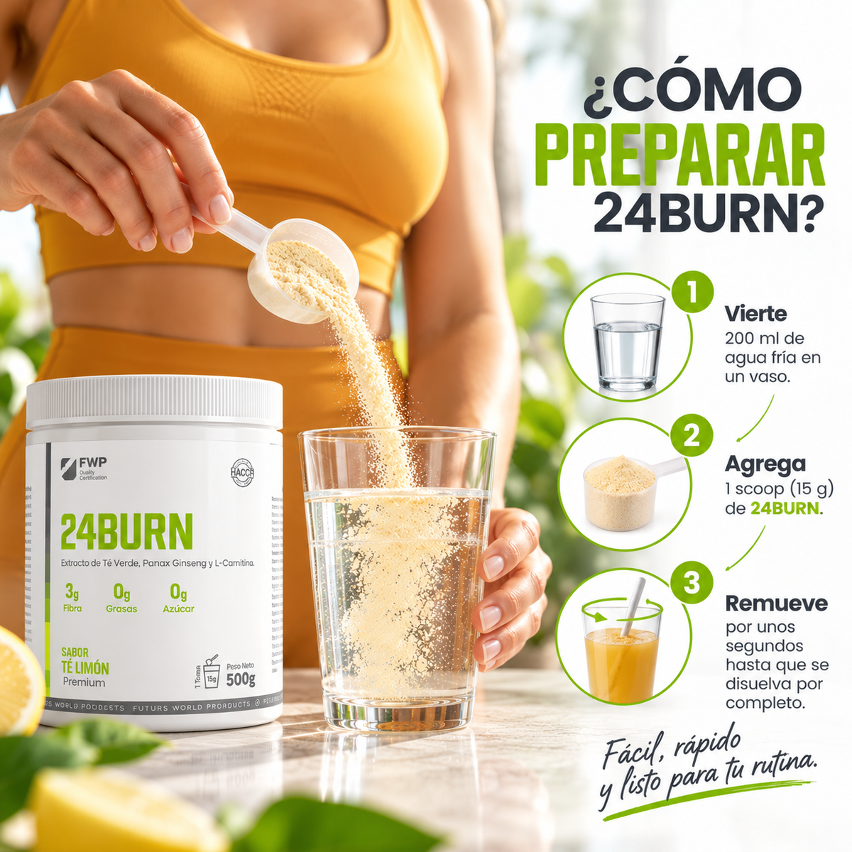24BURN: Reduce y activa todos los días.